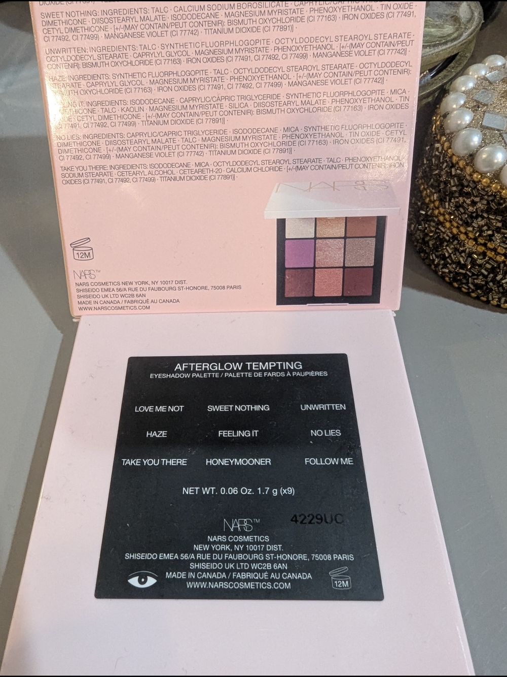 NARS Afterglow Tempting Eyeshadow Palette - Picture 6 of 6